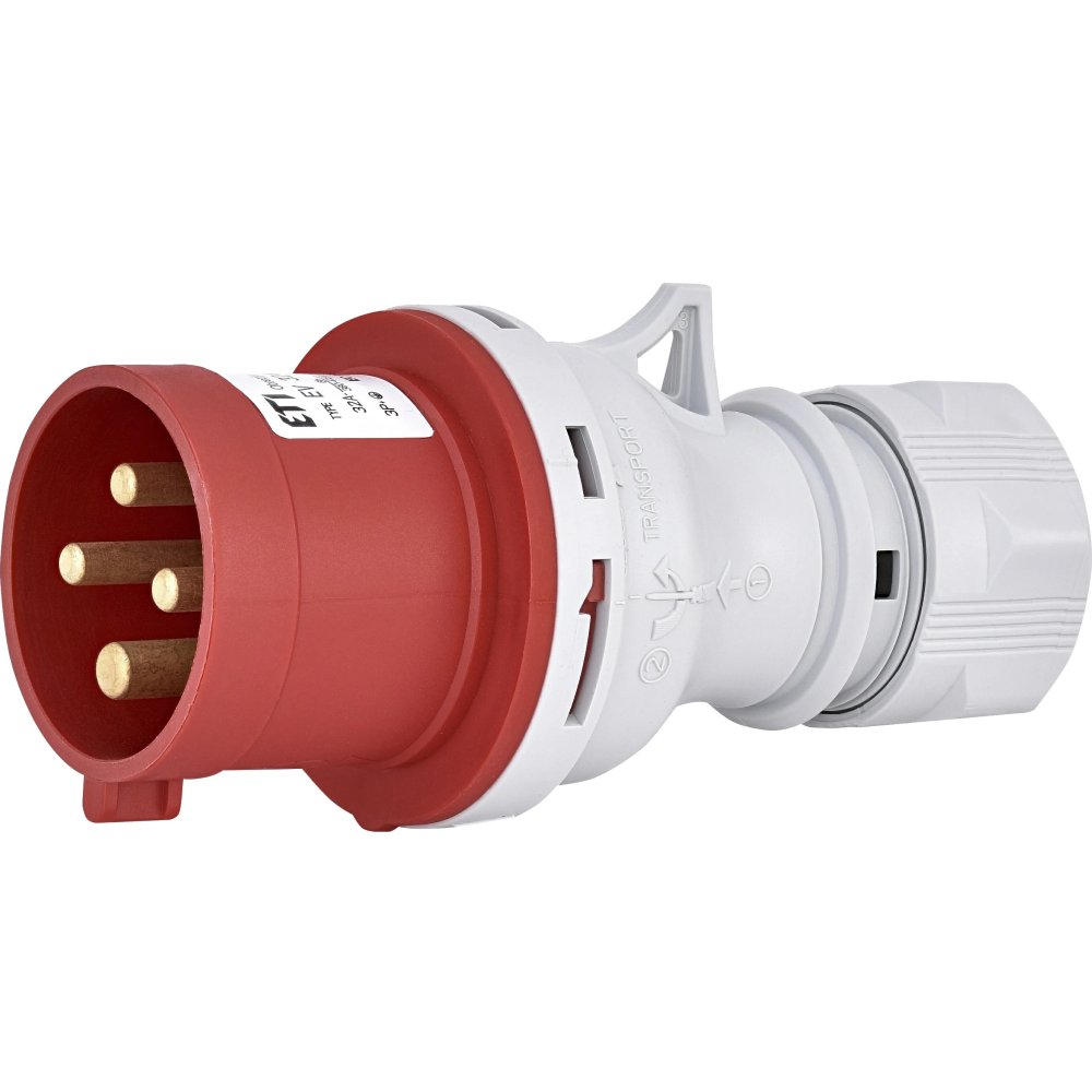 Вилка кабельна (силовий роз'єм) EV-3243